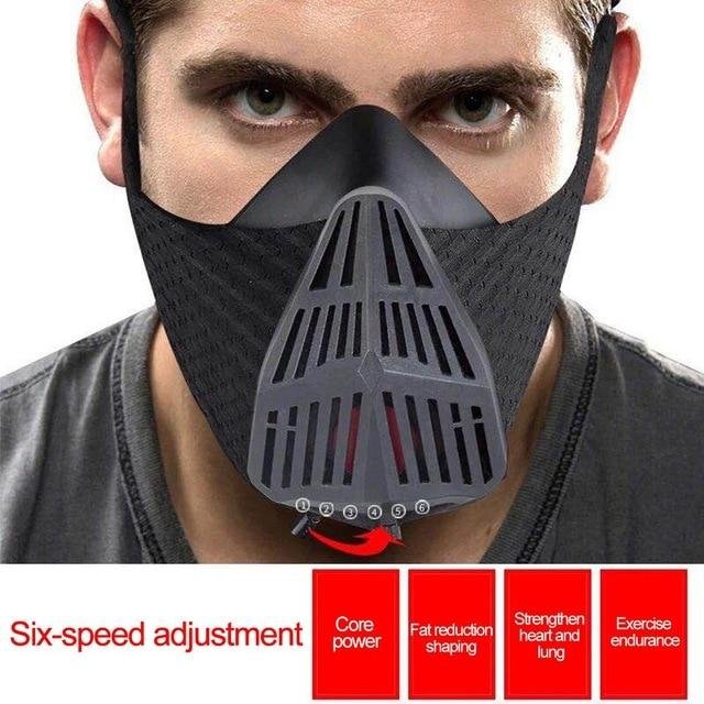 Oxygencontrolling Mask Sports Running Mask Training Fitness Cycling Elevation High Altitude