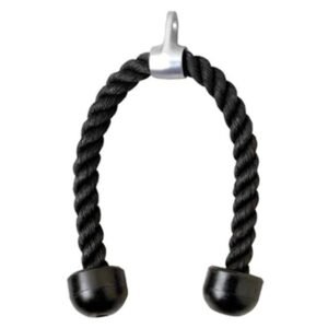 Triceps Workout Pull Rope Heavy Duty Rope Solid PU Ends Fitness Bodybuilding Ropes SEC88