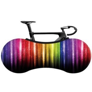 Colorful Series Bicycle Indoor Dust Cover Official Genuine Elastic Fabric Road Bike Cover Fashion Bike Accessories